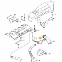 клапан управляющая audi a4 2 , 0 03 - 08