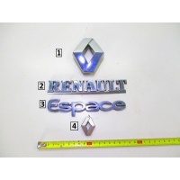 Renault espace iii эмблема логотип значек надпись