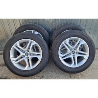 Алюминиевые колёсные диски шины audi q5 235 / 60 / 18 lato как новые 2022 rok комплект