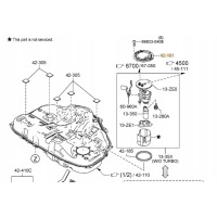 оригинал крышка датчика поз . топлива mazda 6