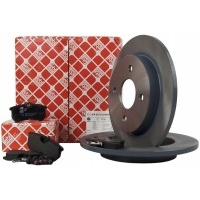 Febi тормозные диски колодки задняя форд focus i mk1 253mm