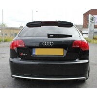 Audi a3 8p sportback rs3 козырек спойлер