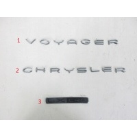 Chrysler voyager iv 2001 - 2008 эмблема логотип значек