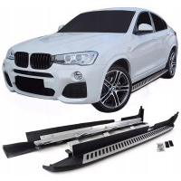 Пороги ступени боковое bmw x4 f26 2014 - 2018