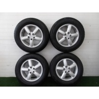 Hyundai санта fe алюминиевые колёсные диски колёса зимние 17 5x114 , 3 235 / 65r17 8mm зима набор