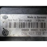 Блок управления двигателем Volkswagen Golf 3 1991-1997 1995 VAG 096 927 733 R/ HELLA 5DG007201-06