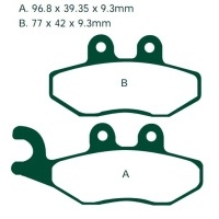 Колодки 50 100 125 beverley 250 400
