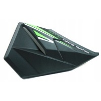 Корпус боковых левая зеленый hyper 125