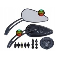 Зеркала eliptyczne для chopper street m10 8 черные