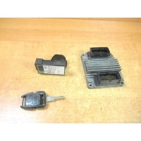 Блок управления двигателя комплект стартовый opel astra ii г 1 , 6 16v 12214860 dnhm