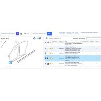 Уплотнитель порога правый opel astra h oe 13309946