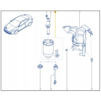 renault oe 8201188493 фильтр топлива лагуна iii
