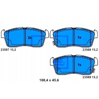 KLOCKI HAMULCOWE ATE 04465B1020000 410604A00B 0446