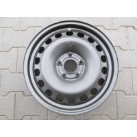 Колесо штампованное 6jx16 5x110 et39 opel corsa oem с колёса запасного