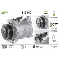 компрессор кондиционера volvo s80 ii kc - 88 val813140