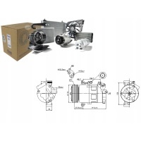 Компрессор компрессор кондиционера nissens 645091827