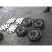 Колёсные диски 15 дюймовый komlet болты колпаки peugeot 206