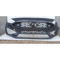 Hyundai i30 iii рестайлинг n - line 2020 - бампер передняя под радар pdc 86511 - g4da0