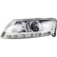 Audi a6 c6 рестайлинг фара передняя левая bi - xenon поворотная светодиодный европа 4f0941029dh