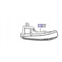 Поворотник зеркала левый toyota oe 81740 - 58010