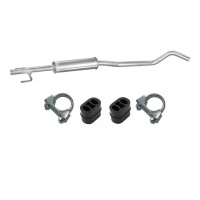 Opel corsa c 1.2 1.4 2000 - 2006 hatchback глушитель центральная oe 5852127