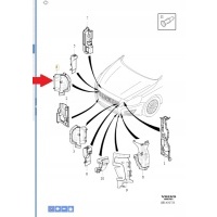 Правый руль воздушный volvo s60 , v60 31353045
