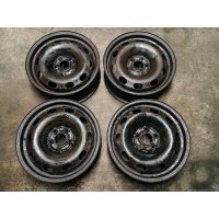 4x колесо штампованное 6jx15 5x100 et 38 volkswagen skoda 1j0601027q