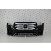 Бампер передний в сборе AMG пакет (Рестайлинг, без парктроников) Mercedes GL/GLS X167 2019 A1678850111