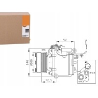 компрессор кондиционера nrf 4635892 os 58728o 58728