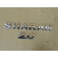 Эмблема надпись значек literki volkswagen sharan 2002r 2.0