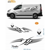 Наклейка naklejki bus renault trafic