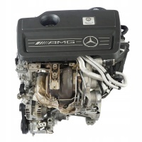 Мерседес c117 cla 45 amg 4matic двигатель в сборе 381km 133980 133.980