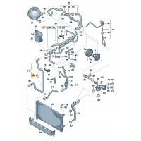 Новые оригинальные audi oe крепление змея 3c0121093d