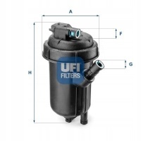 Ufi 55.125.00 корпус фильтра топлива