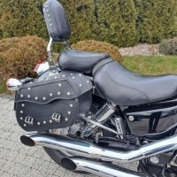 Honda vt 1100 shadow глушители выдохов cutom бас