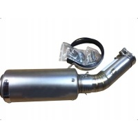 Выхлоп адаптер глушитель сталь для sc project - k8 600 750 2008
