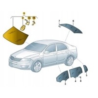 Стекло переднее skoda октавия оригинал 5e0845011bg