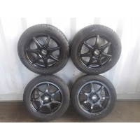 Mitsubishi kia алюминиевые колёсные диски колёса летние 15 4x114 , 3 70mm 185 / 55r15 6mm комплект