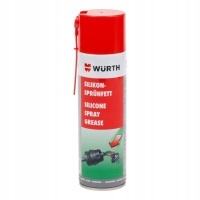 Wurth smar silikonowy в sprayu silikon znakomity poślizg i смазка 500ml