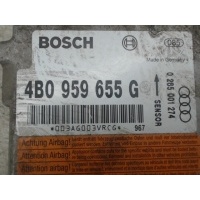 блок управления air bag Audi A6 (C5) (1997 - 2004) 1999 4B0959655G