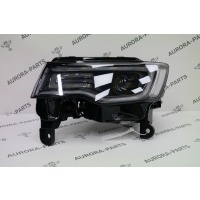 Фара Bi-xenon (Black, левый руль, в сборе) LH Jeep Grand Cherokee WK2 2010 68142493AC