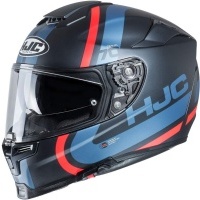 Hjc helmets męski kask nc , чёрный / niebieski ,