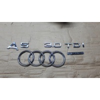 A5 8t эмблема крышки багажника задняя audi 3.0 tdi quattro