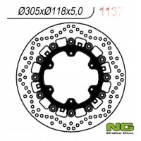 Диск тормозной передняя bmw k1100lt / rs 89 - 00 , r1100gs / r 93 - 94 , r1100r / rt