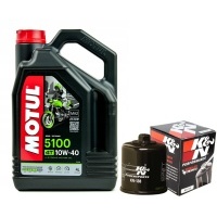 Масляный motul 5100 10w40 4l . фильтр kn - 138 , xtra - , 01 - 05r.