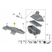 Bmw f40 f44 f45 f48 f39 впуск воздушный 7626564 oe