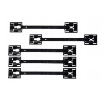5x крепеж крепление накладка порога opel astra г corsa d vectra b 9174457