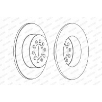Tarcza hamulcowa PREMIER Coat disc DDF1224C