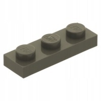 Lego 3623 4121922 плитка 1x3 c.szary old 1x3 p792