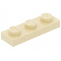 00088 lego 3623 4121921 - плитка 1x3 piaskowy 1szt